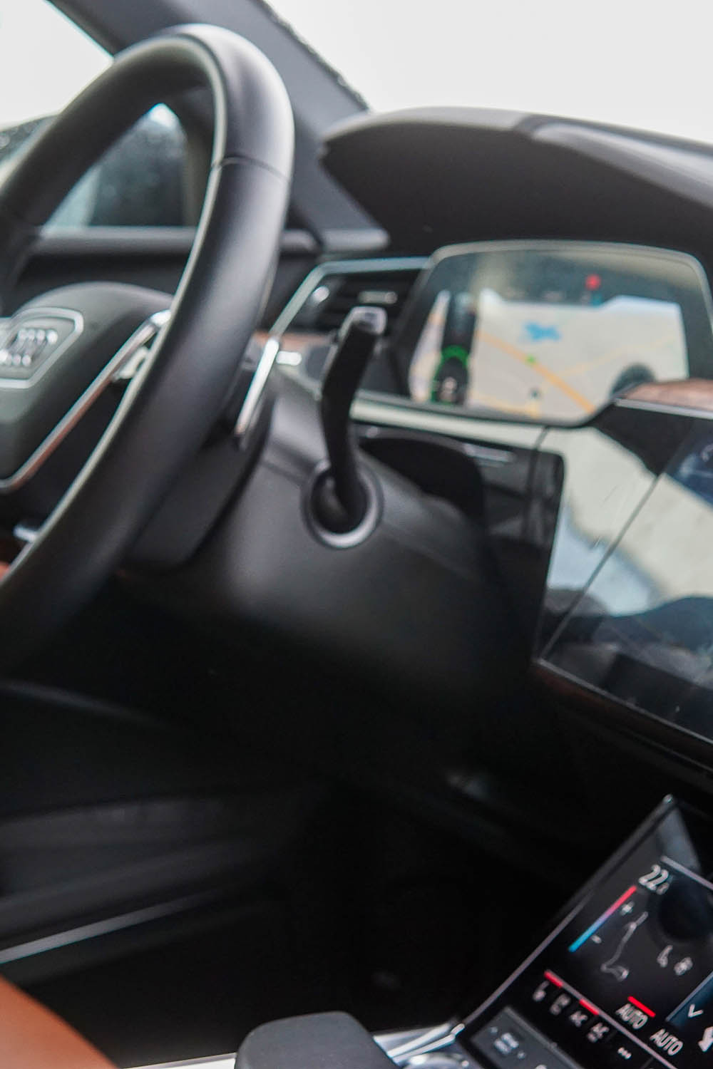 Audi Q8 e-tron leasing - elektrisk luksus-SUV med små kompromiser Audi-Q8-e-tron-interioer